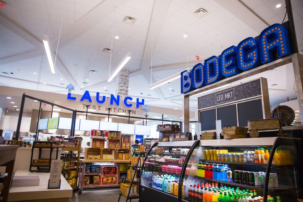 Launch Test Kitchen and Bodega Market located in LEO|MKT
