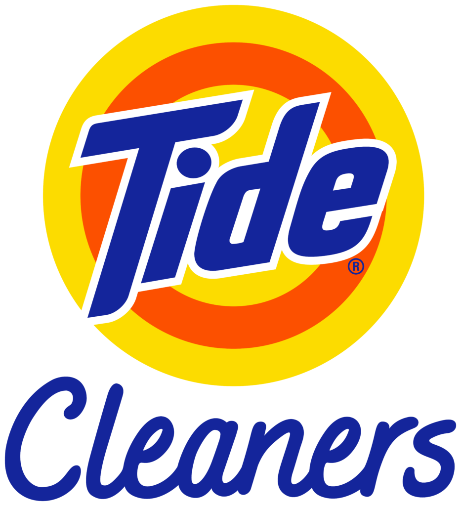 Tide Cleaners logo with text "Tide Cleaners"